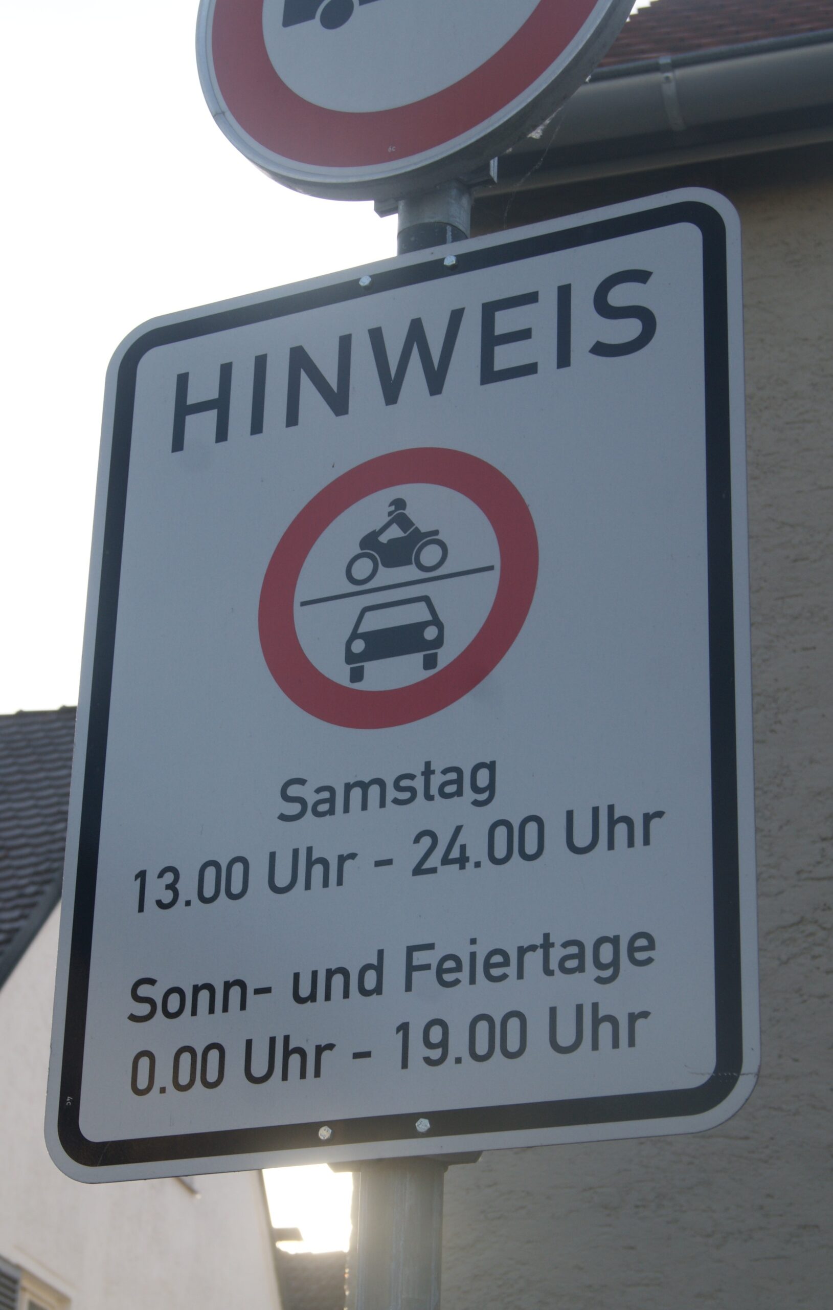 Teilsperrung der  Altstadt von Kallmünz