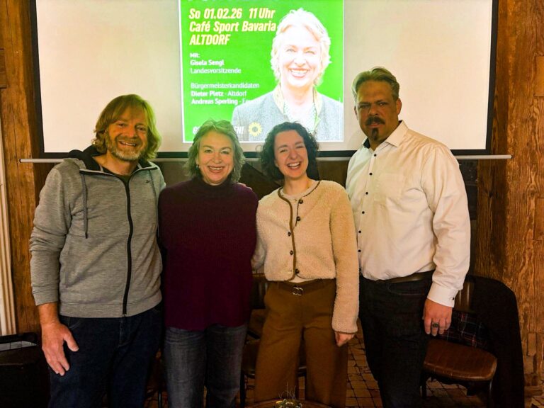 Gutes Wohnen für alle – Politischer Frühschoppen mit Gisela Sengl, Dieter Pletz und Andreas Sperling