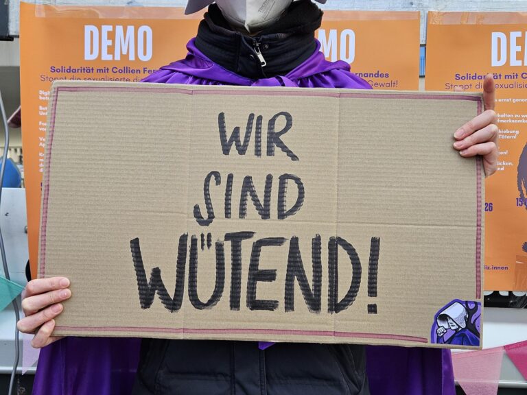 Solidarität mit Frauen – gegen Gewalt! Demo in Nürnberg