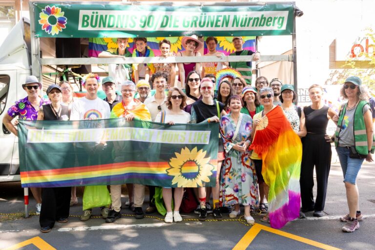 „Nürnberg liebt!“ – CSD Nürnberg setzt starkes Zeichen für Vielfalt und Zusammenhalt
